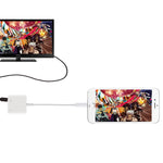 สายแปลง 8 พิน เป็น AV HDMI / HDTV TV ดิจิทัล