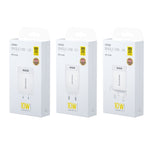 WK WP-U118 ที่ชาร์จเดินทาง 10W พอร์ต USB เดี่ยว อะแดปเตอร์ไฟ ปลั๊ก US, WP-U118 ปลั๊ก US