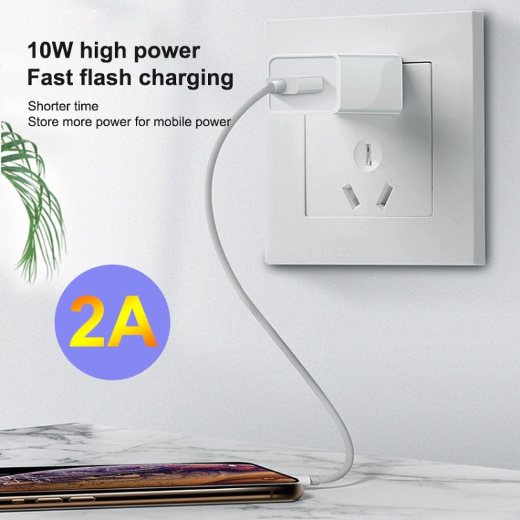 WK WP-U118 ที่ชาร์จเดินทาง 10W พอร์ต USB เดี่ยว อะแดปเตอร์ไฟ ปลั๊ก US, WP-U118 ปลั๊ก US