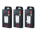 WK WP-U119 ที่ชาร์จเดินทาง 10W พอร์ต USB คู่ อะแดปเตอร์ไฟ ปลั๊ก US, WP-U119 ปลั๊ก US