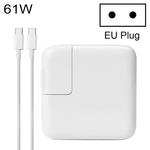 อะแดปเตอร์ไฟ 61W Type-C พร้อมสาย 1.8 ม., ปลั๊ก EU, 61W ปลั๊ก EU