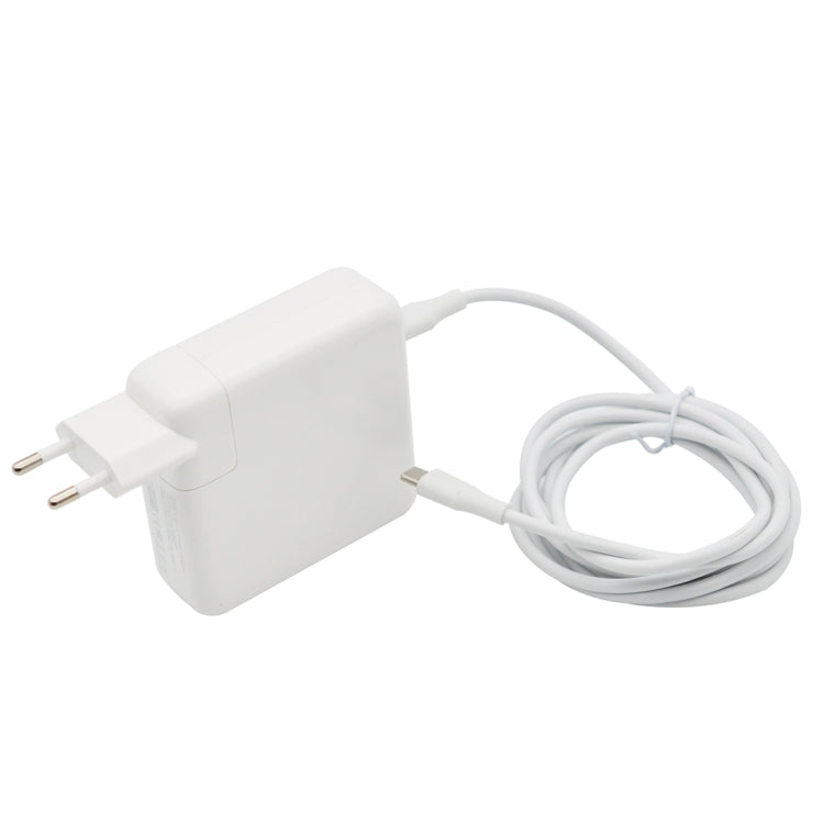 อะแดปเตอร์ไฟ 61W Type-C พร้อมสาย 1.8 ม., ปลั๊ก EU, 61W ปลั๊ก EU