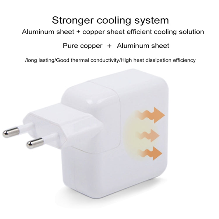 อะแดปเตอร์ไฟ 61W Type-C พร้อมสาย 1.8 ม., ปลั๊ก EU, 61W ปลั๊ก EU