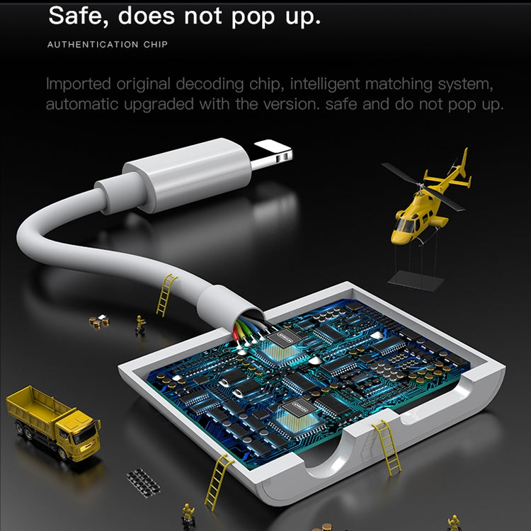 อะแดปเตอร์คู่ Lightning สำหรับ Apple รุ่น JOYROOM S-Y104 Ben Series, ความยาว 1.2m
