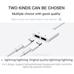 อะแดปเตอร์คู่ Lightning สำหรับ Apple รุ่น JOYROOM S-Y104 Ben Series, ความยาว 1.2m