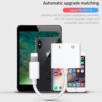 อะแดปเตอร์คู่ Lightning สำหรับ Apple รุ่น JOYROOM S-Y104 Ben Series, ความยาว 1.2m