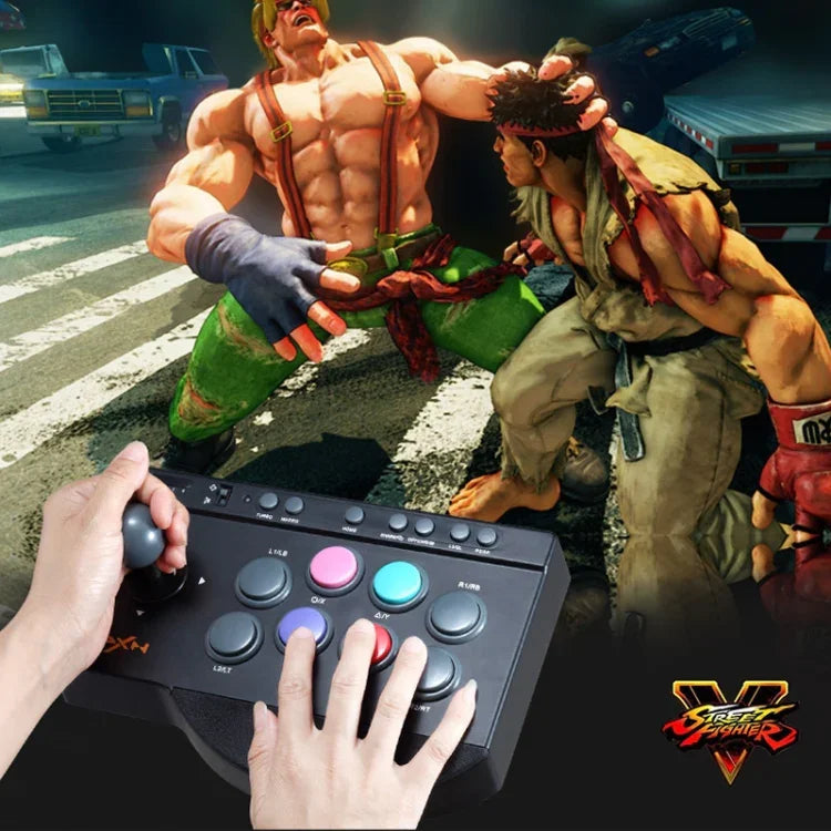 PXN PXN-0082 จอยสติ๊กเกม Gladiator Street Machine สำหรับ Nintendo Switch / PC / ระบบ Android / PS3 / PS4 / XboxOne, PXN-0082