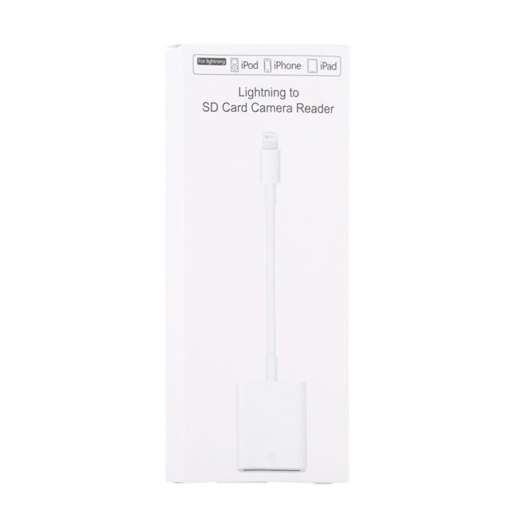 NK105 อะแดปเตอร์อ่านกล้อง 8 พิน เป็นการ์ด SD รองรับระบบ IOS 9.1 ขึ้นไป, NK105