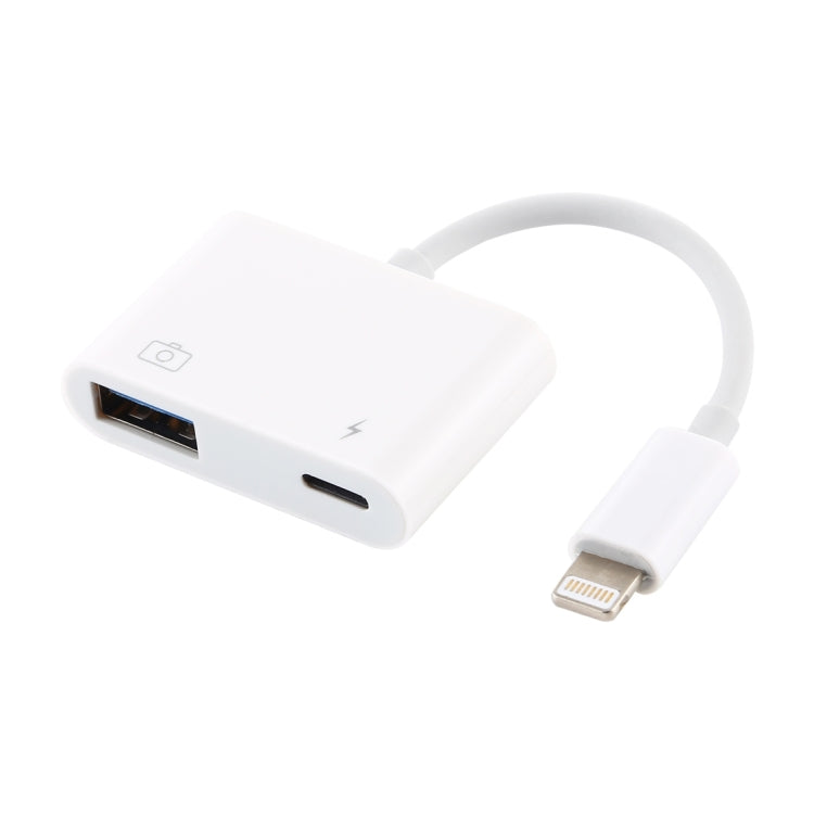 อะแดปเตอร์อ่านกล้อง NK101 8 Pin เป็น USB รองรับระบบ IOS 9.1 ขึ้นไป