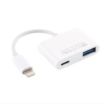 อะแดปเตอร์อ่านกล้อง NK101 8 Pin เป็น USB รองรับระบบ IOS 9.1 ขึ้นไป