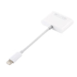 อะแดปเตอร์อ่านกล้อง NK101 8 Pin เป็น USB รองรับระบบ IOS 9.1 ขึ้นไป