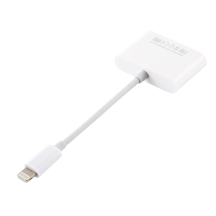 อะแดปเตอร์อ่านกล้อง NK101 8 Pin เป็น USB รองรับระบบ IOS 9.1 ขึ้นไป