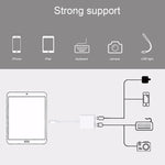 อะแดปเตอร์อ่านกล้อง NK101 8 Pin เป็น USB รองรับระบบ IOS 9.1 ขึ้นไป