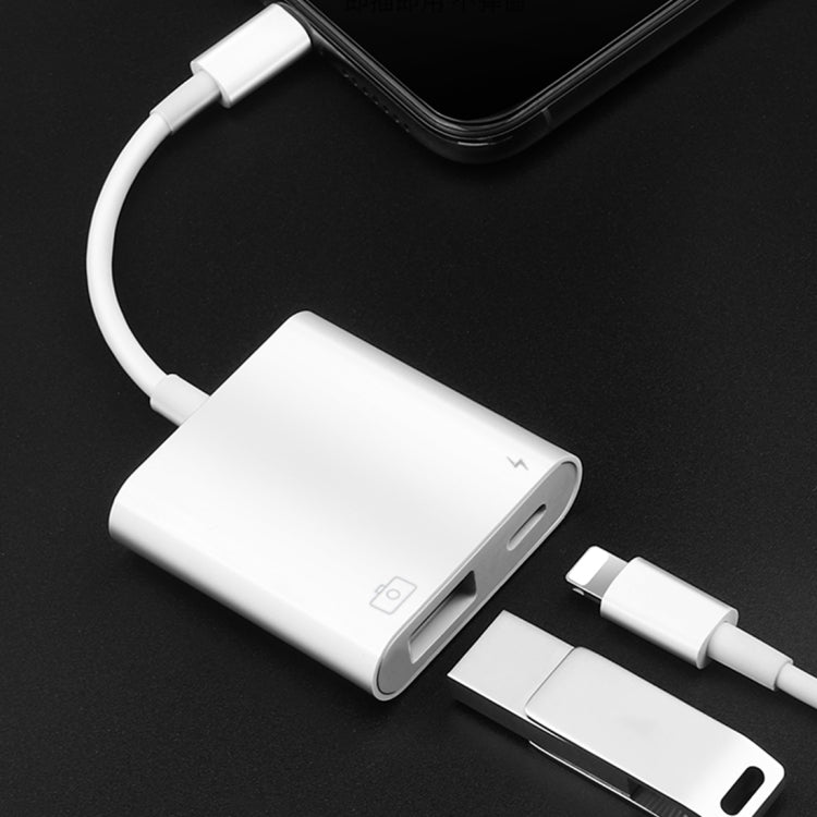 อะแดปเตอร์อ่านกล้อง NK101 8 Pin เป็น USB รองรับระบบ IOS 9.1 ขึ้นไป