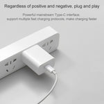 ที่ชาร์จเดินทาง Xiaomi แท้ AD201 20W พอร์ต USB-C / Type-C เดี่ยว รุ่นชาร์จเร็ว ปลั๊ก US, 20W