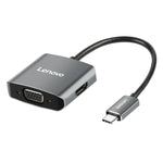 อะแดปเตอร์แปลง Lenovo C02 USB-C / Type-C เป็น HDMI + VGA ของแท้