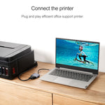 อะแดปเตอร์แปลง Lenovo C02 USB-C / Type-C เป็น HDMI + VGA ของแท้