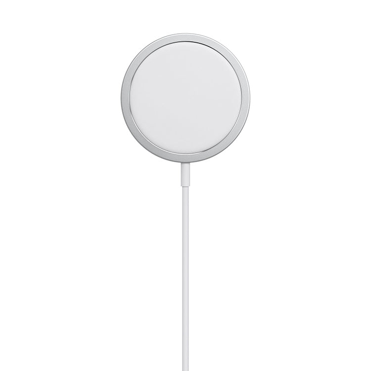 แท่นชาร์จไร้สายแม่เหล็กแบบกลม OJD-63 15W อะลูมิเนียมอัลลอย สไตล์ Magsafe, แบบแม่เหล็ก