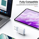 ที่ชาร์จเดินทาง PD 20W ช่อง USB-C / Type-C เดี่ยว, ปลั๊ก US, 20W ปลั๊ก US