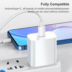 ที่ชาร์จเดินทาง PD 20W ช่อง USB-C / Type-C เดี่ยว, ปลั๊ก US, 20W ปลั๊ก US