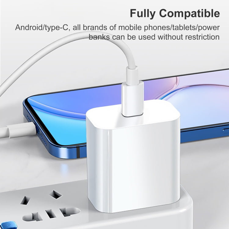 ที่ชาร์จเดินทาง PD 20W ช่อง USB-C / Type-C เดี่ยว, ปลั๊ก US, 20W ปลั๊ก US