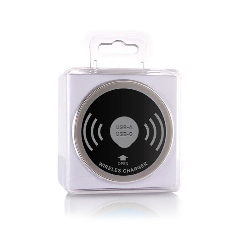 แท่นชาร์จไร้สายฝังในโต๊ะ KP-ZMC พร้อมสายเชื่อมต่อ PD+USB ยาว 1.2 เมตร