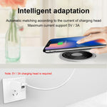 แท่นชาร์จไร้สายฝังในโต๊ะ KP-ZMC พร้อมสายเชื่อมต่อ PD+USB ยาว 1.2 เมตร