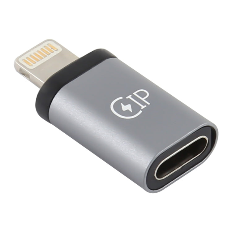 อะแดปเตอร์ชาร์จ 8 พิน ตัวผู้ เป็น USB-C / Type-C ตัวเมีย รองรับการส่งข้อมูล, 8 พิน ตัวผู้