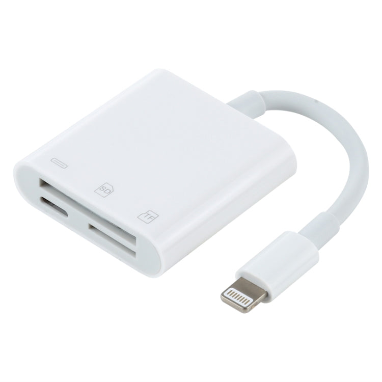 NK-101Y Pro อะแดปเตอร์อ่านกล้อง 3 in 1 8 พิน เป็น 8 พิน + SD + TF