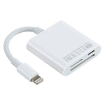 NK-101Y Pro อะแดปเตอร์อ่านกล้อง 3 in 1 8 พิน เป็น 8 พิน + SD + TF