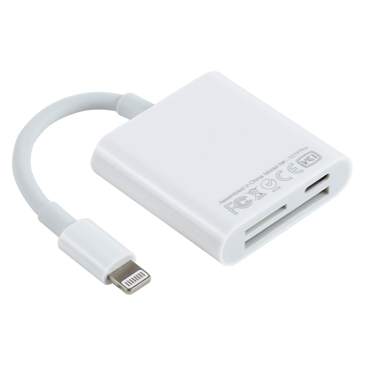 NK-101Y Pro อะแดปเตอร์อ่านกล้อง 3 in 1 8 พิน เป็น 8 พิน + SD + TF