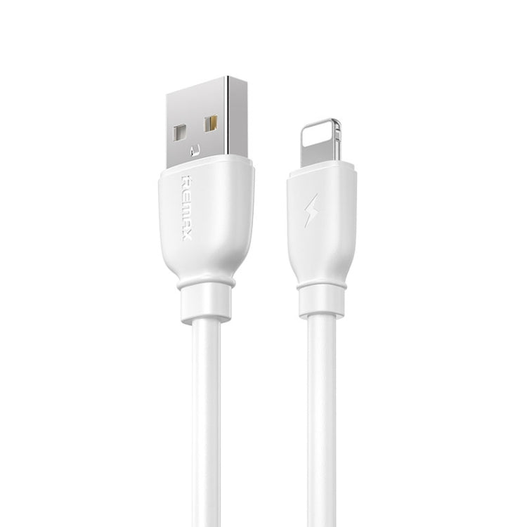 REMAX RC-138i สายชาร์จข้อมูลชาร์จเร็ว 2.4A USB เป็น 8 พิน Suji Pro ความยาวสาย 1 เมตร, 8 พิน