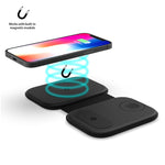 แท่นชาร์จไร้สายแม่เหล็กพับได้อเนกประสงค์ 3 ใน 1 15W สำหรับ iPhone ซีรีส์ & Apple Watch & AirPods, รุ่น F20
