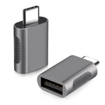 อะแดปเตอร์ SBT-158 ชาย USB-C / Type-C เป็น หญิง USB 3.0 อัลลอยด์สังกะสี 2 ชิ้น, SBT-158 สีดำ, SBT-158 สีทอง, SBT-158 สีโรสโกลด์, SBT-158 สีเงิน