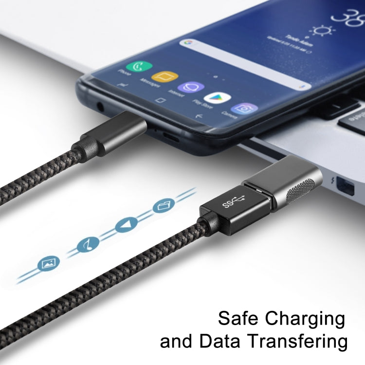 อะแดปเตอร์ SBT-158 ชาย USB-C / Type-C เป็น หญิง USB 3.0 อัลลอยด์สังกะสี 2 ชิ้น, SBT-158 สีดำ, SBT-158 สีทอง, SBT-158 สีโรสโกลด์, SBT-158 สีเงิน