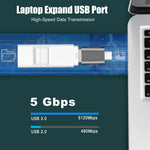 อะแดปเตอร์ SBT-158 ชาย USB-C / Type-C เป็น หญิง USB 3.0 อัลลอยด์สังกะสี 2 ชิ้น, SBT-158 สีดำ, SBT-158 สีทอง, SBT-158 สีโรสโกลด์, SBT-158 สีเงิน