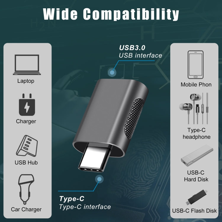 อะแดปเตอร์ SBT-158 ชาย USB-C / Type-C เป็น หญิง USB 3.0 อัลลอยด์สังกะสี 2 ชิ้น, SBT-158 สีดำ, SBT-158 สีทอง, SBT-158 สีโรสโกลด์, SBT-158 สีเงิน