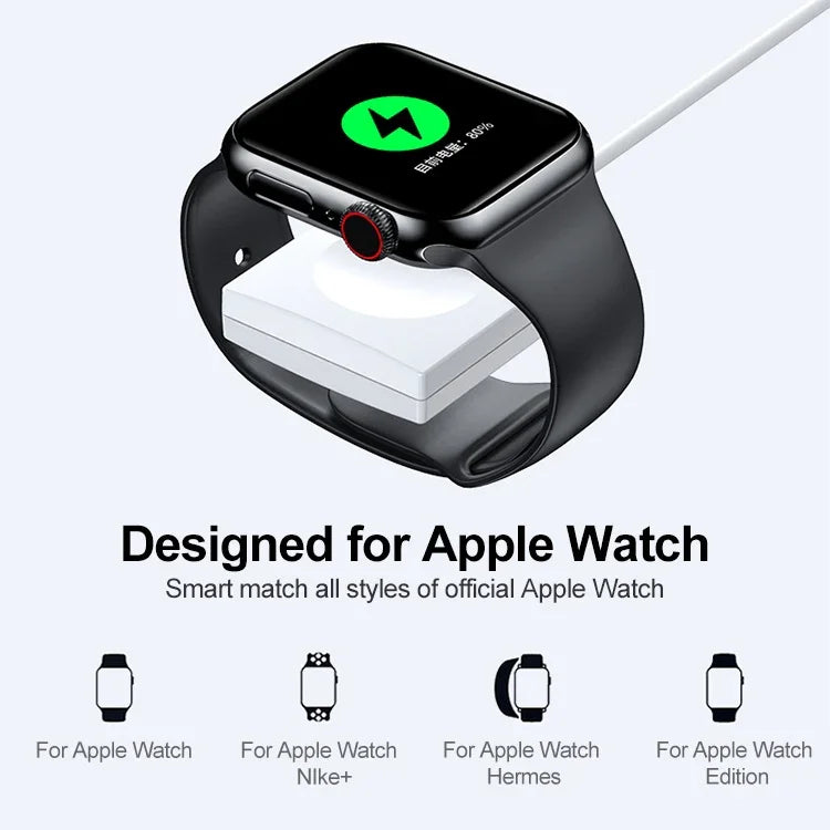 เครื่องชาร์จแม่เหล็กไร้สายแบบพกพา adj-981 สำหรับ Apple Watch, adj-981