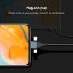 สาย HDMI P8J อะลูมิเนียม 3 in 1 8 พิน + Micro USB + USB-C / Type-C ความยาวสาย: 2 ม. 3 in 1 HDMI (อะลูมิเนียม)