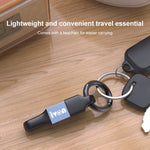 สายชาร์จข้อมูลพกพา IVON CA90 2.4A USB เป็น 8 พิน พร้อมแหวน ความยาว: 14.5 ซม.