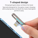 สายชาร์จเกมมือถือ ROCK RCB0811 M3 20W USB-C/Type-C เป็น 8 Pin อัลลอยสังกะสี ชาร์จเร็ว ความยาว 1 ม., Type-C เป็น 8 Pin (1m)