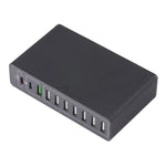 ที่ชาร์จเร็วอัจฉริยะ USB MFT-03Q 10 in 1 65W QC3.0, ปลั๊กยุโรป