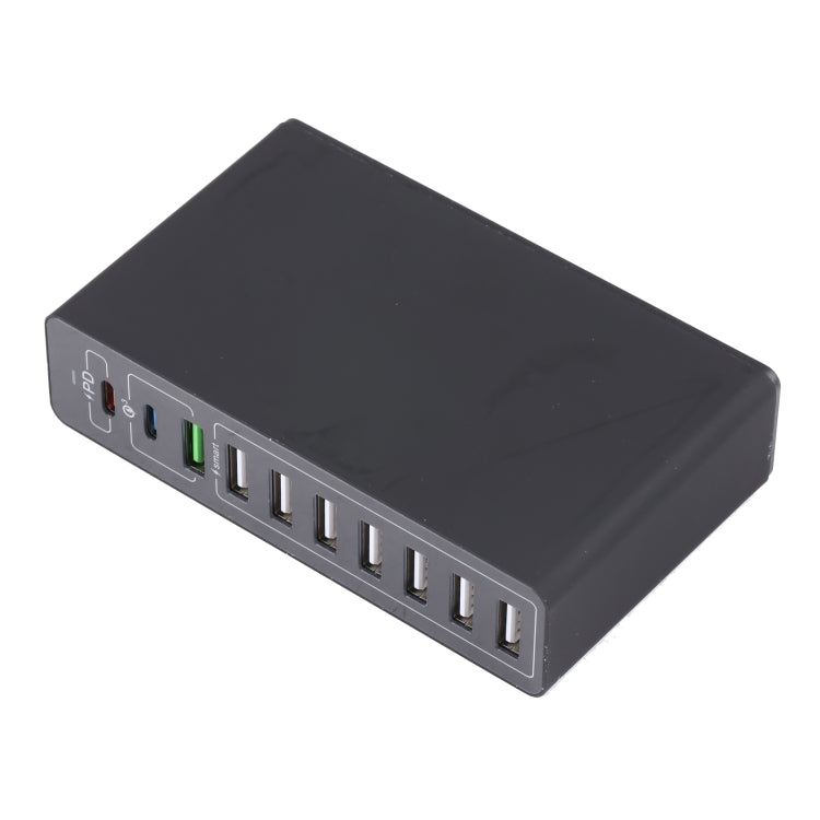 ที่ชาร์จเร็วอัจฉริยะ USB MFT-03Q 10 in 1 65W QC3.0, ปลั๊กยุโรป
