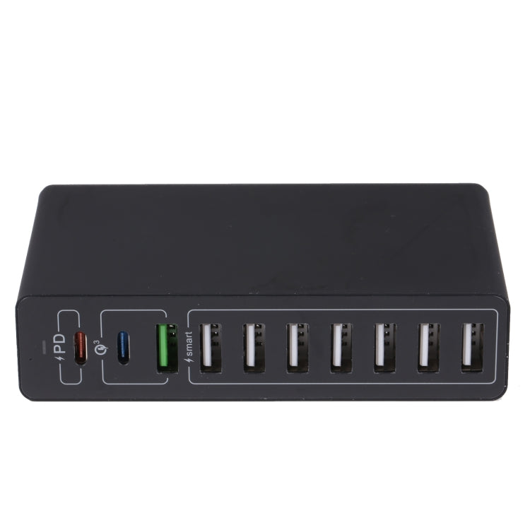 ที่ชาร์จเร็วอัจฉริยะ USB MFT-03Q 10 in 1 65W QC3.0, ปลั๊กยุโรป