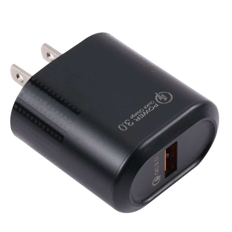 ที่ชาร์จเร็ว USB LZ-2117 18W QC3.0 3.1A, ปลั๊กสหรัฐอเมริกา