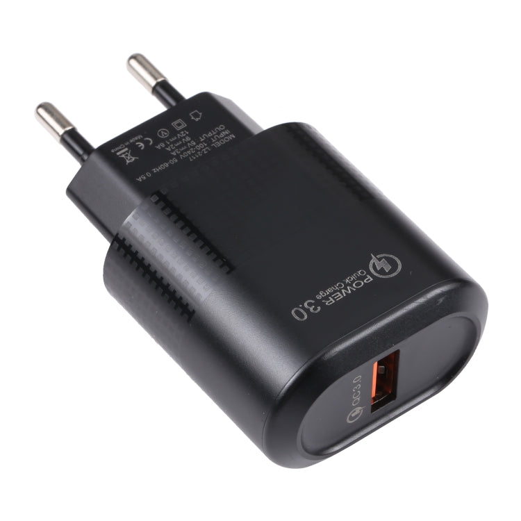 ที่ชาร์จเร็ว USB LZ-2117 18W QC3.0 3.1A, ปลั๊กยุโรป