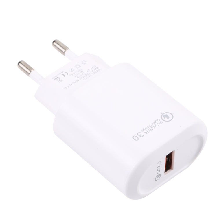 ที่ชาร์จเร็ว USB LZ-2117 18W QC3.0 3.1A, ปลั๊กยุโรป