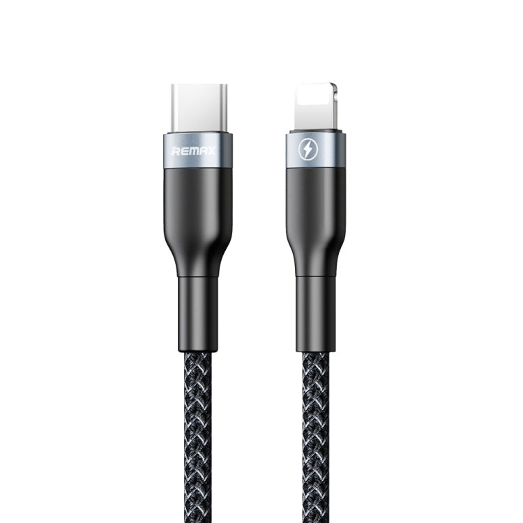 สายชาร์จเร็ว REMAX RC-009i 1 ม. 2.22A USB-C / Type-C เป็น 8 Pin 20W PD, Type-C เป็น 8 Pin 20W