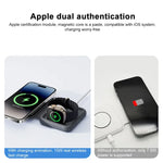 MOMAX UD30 Q.Mag Go 2 in 1 ที่ชาร์จไร้สายแม่เหล็กแบบพับได้ Magsafe