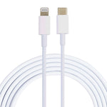 สายชาร์จข้อมูล 100W USB-C / Type-C เป็น 8 Pin ชาร์จเร็ว ความยาว: 1m, Type-C เป็น 8 Pin 1m